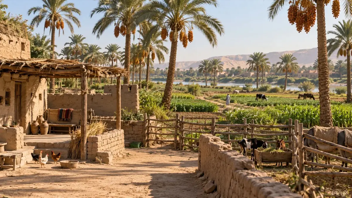 Our farms in the Egyptian countryside